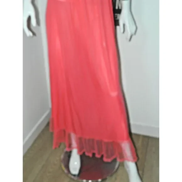 Luxite Nightgown Size 34 Medium‎ Pink Vintage 1940’s Art Deco LINGERIE Milk Maid